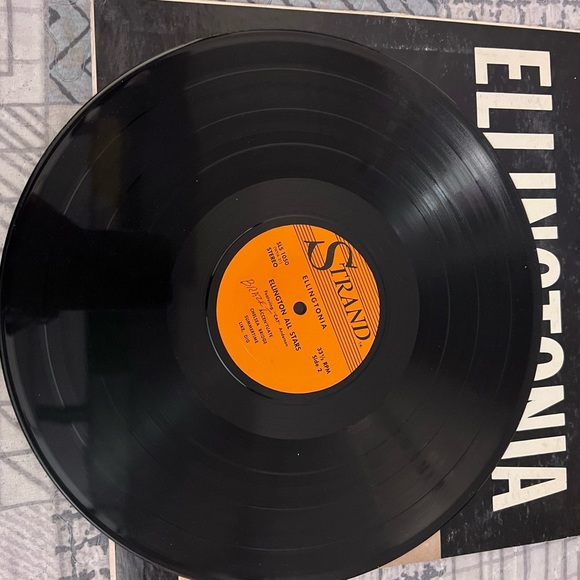 CAT ANDERSON AND THE ELLINGTON ALL STAR ELLINGTONIA VINYL LP STRAND SL 1050 - Picture 3 of 4